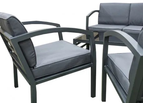 BELLARIA LOUNGE - zestaw ogrodowy aluminiowy