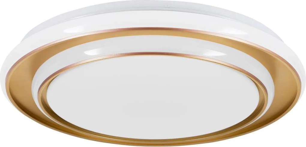 Eglo 902044 - Lampa sufitowa LED MOSCHELLA, 24 W, 230 V, śr. 40 cm, złota