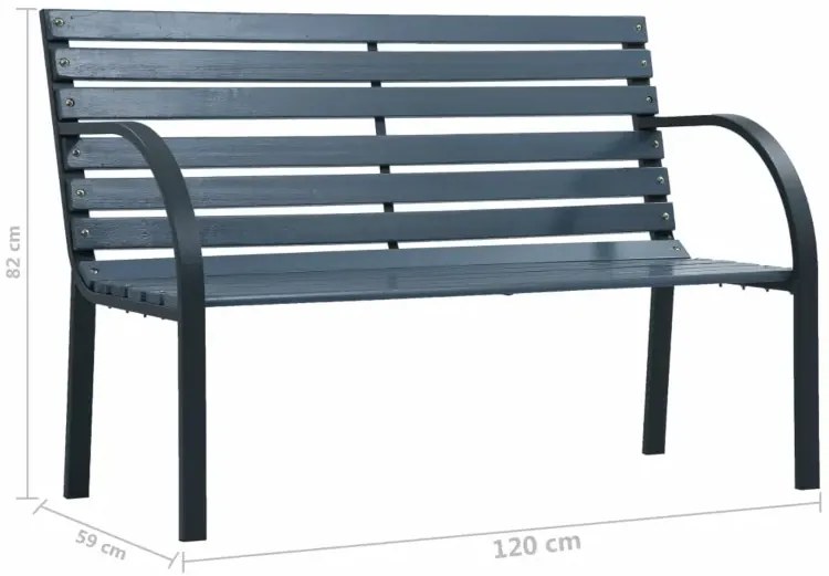 Drewniana ławka ogrodowa - Vigos