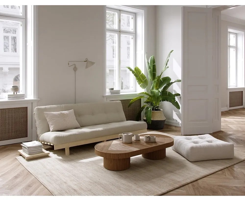 Różowa rozkładana sofa 190 cm Lean – Karup Design