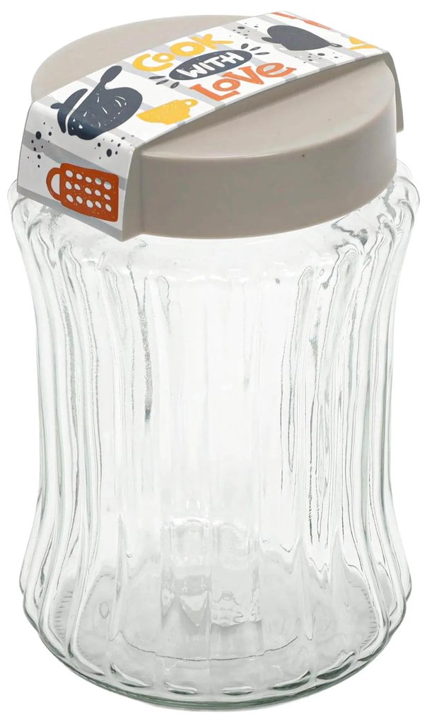 Szczelny słoik na produkty sypkie, 1,4 l