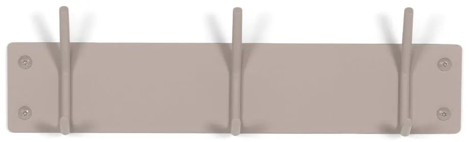Szarobrązowy metalowy wieszak ścienny 40 cm Fusion – Spinder Design