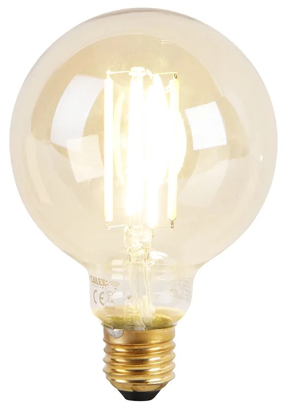 Inteligentna lampa wisząca czarna z drewnem, w tym 5 Wifi G95 - PółkaPrzemysłowy Oswietlenie wewnetrzne