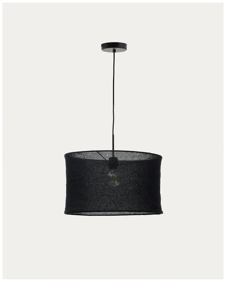 Czarny abażur ø 50 cm Mariela – Kave Home
