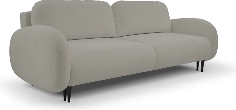 Sofa SOFT z funkcja spania i pojemnikiem SZARY RUN AGAIN 85