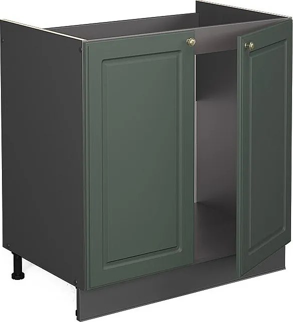 Szafka pod zlew green gold country 80x60x82 fame-line