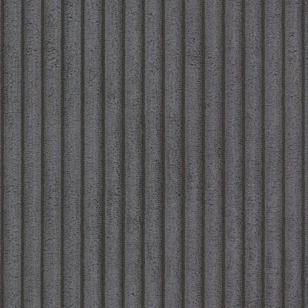 Ciemnoszara sztruksowa sofa 310 cm Vanessa – Ropez