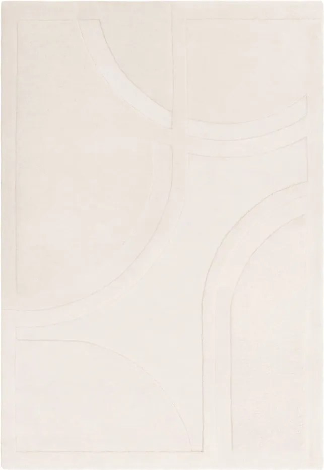 Biały dywan wełniany 200x290 cm Olsen – Asiatic Carpets