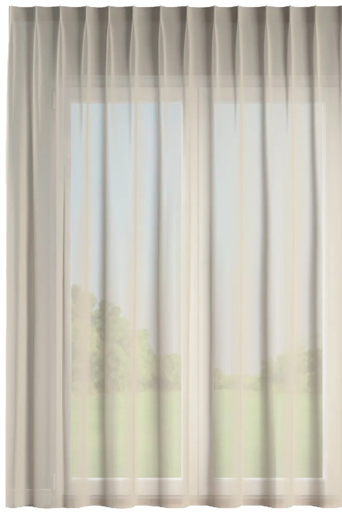 Firana na haczykach flex pojedynczych