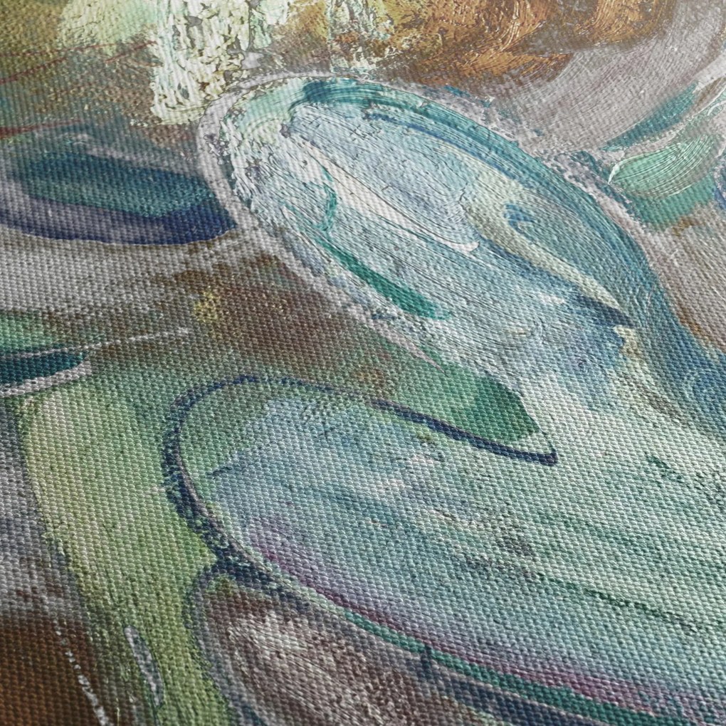 Obraz - Abstrakcyjny obraz postaci (70x50 cm)