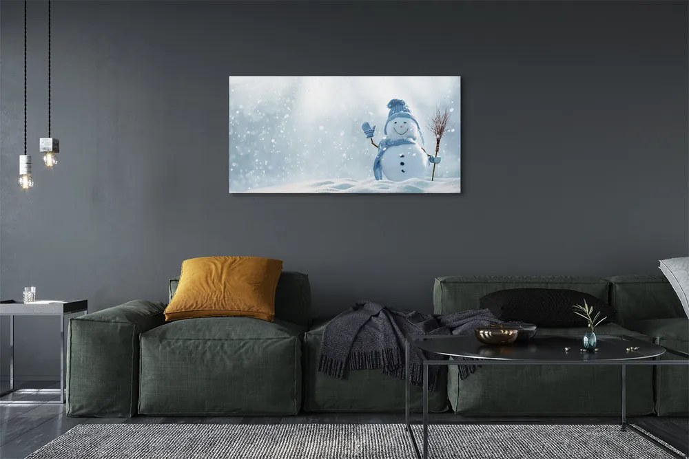 Zdjęcie na płótnie Bałwan w Śniegu