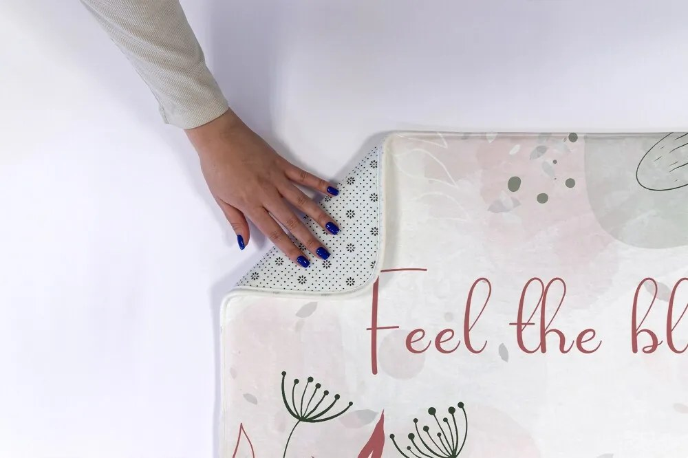 Dywanik pod prysznic Dywanik pod prysznic Pastelowe Kwiaty