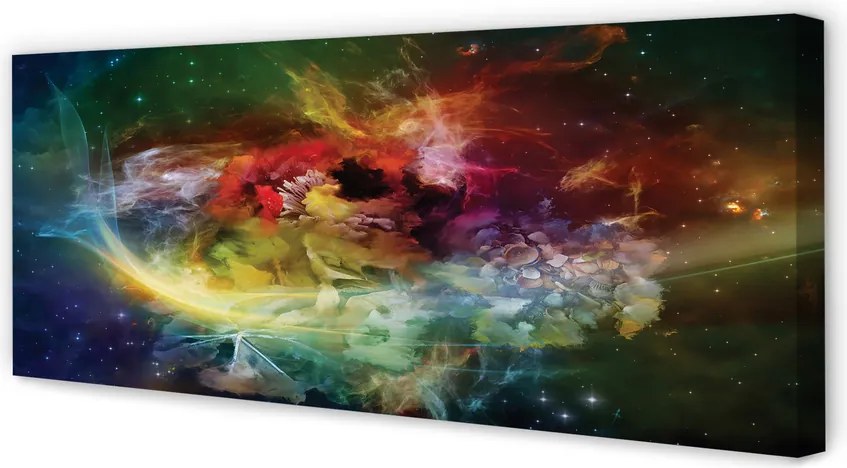 Obraz drukowany na płótnie Czysta Abstrakcja Fraktalna