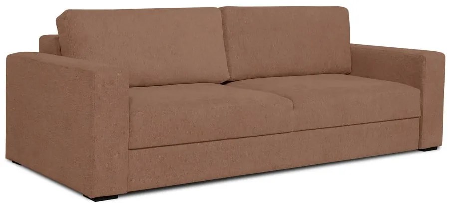 Brązowa sofa rozkładana 238 cm Resmo – Scandic