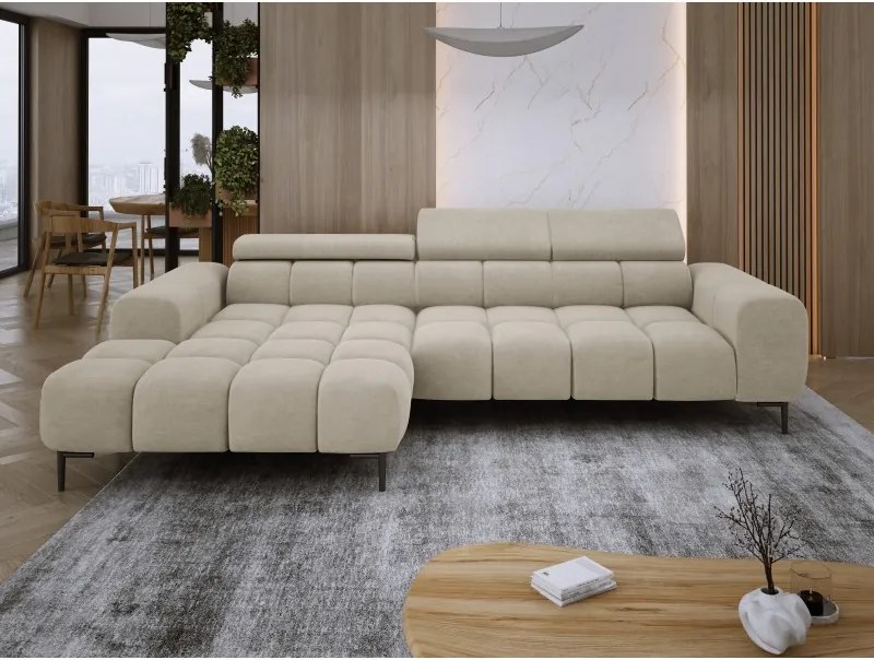 Narożnik PLAZA MINI Lewostronny w tkaninie CLOUD 03 WERSAL