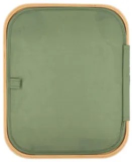 Kosz na pranie NOLVIO 50 L, zielony