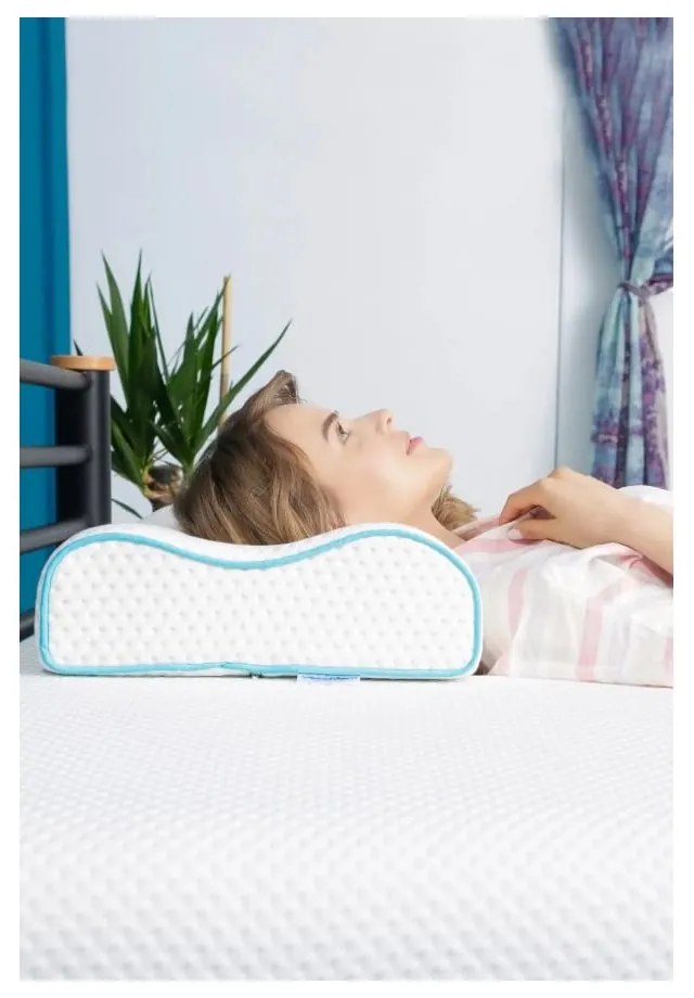 Poduszka ortopedyczna wypełniona pianką pamięciową 42x61,5 cm – Mila Home