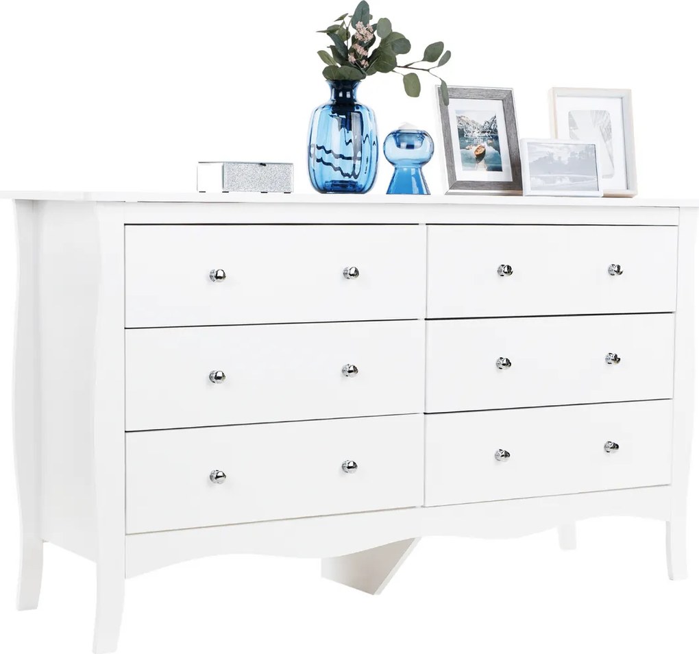 Komoda ETKIN, biała