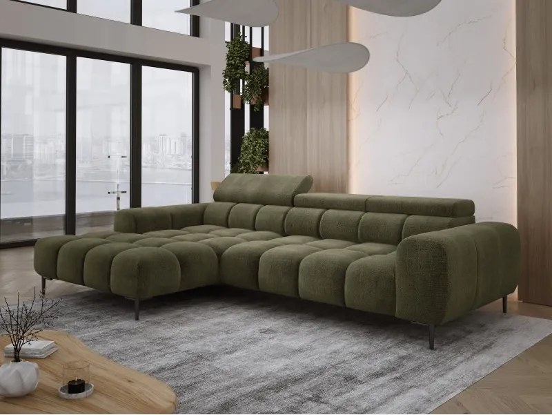 Narożnik PLAZA MINI Lewostronny w tkaninie EDEN 12 WERSAL