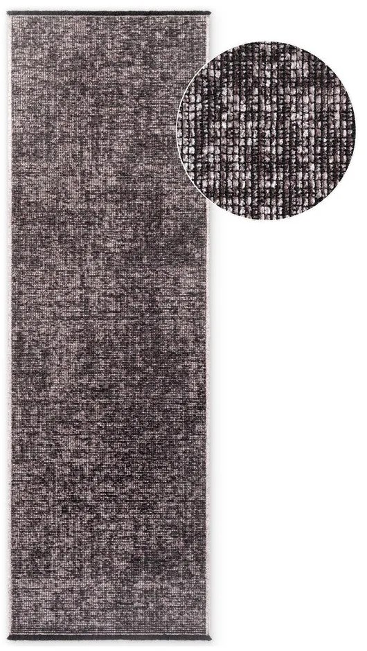 Brązowy chodnik 80x250 cm Prisma – Elle Decoration