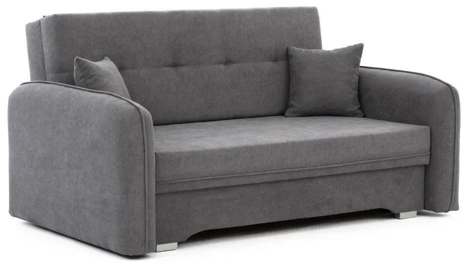 Sofa rozkładana z funkcją spania LAINE szara ELTAP