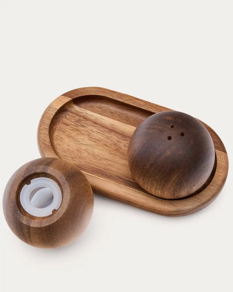 Solniczka i pieprzniczka Nukha – Kave Home