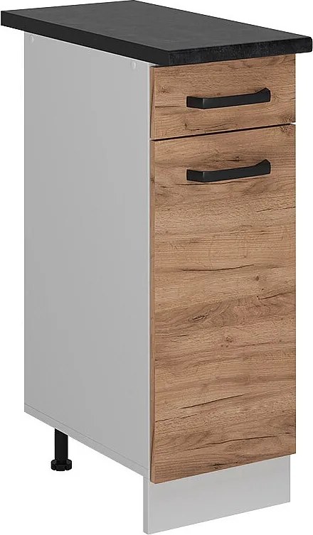 Szafka dolna do kuchni złoty dąb energetyczny 30x60x81.6 r-line