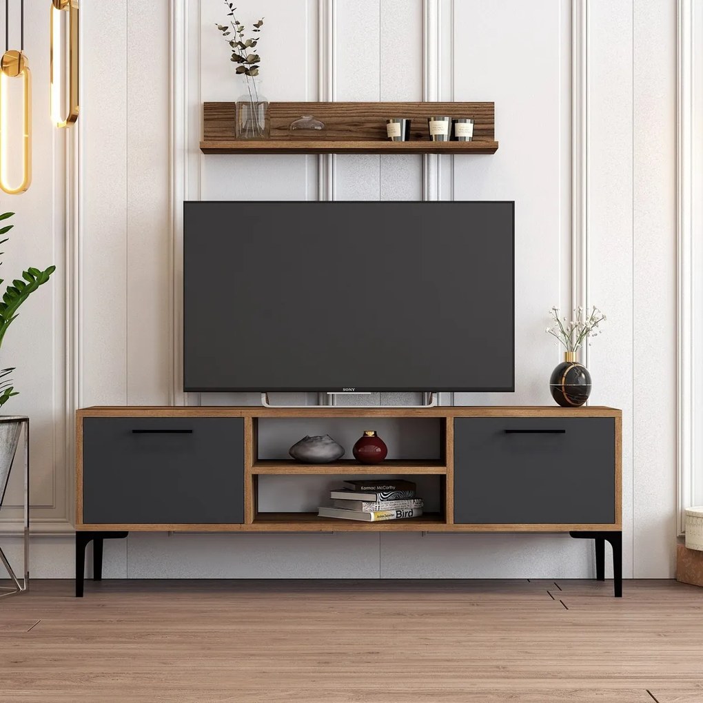 Stolik pod telewizor Riga Antracyt