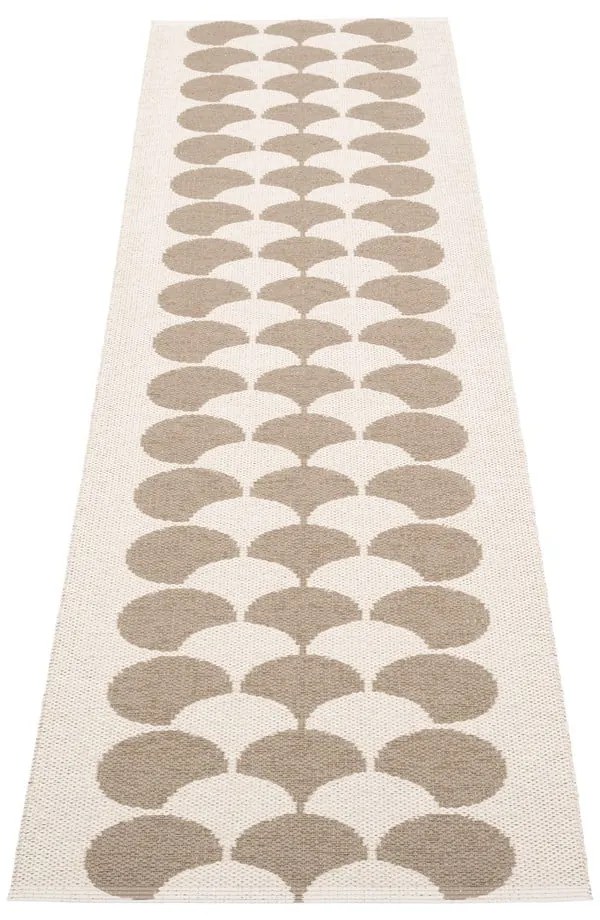 Beżowo-kremowy chodnik odpowiedni na zewnątrz 70x250 cm Poppy Potato – Pappelina