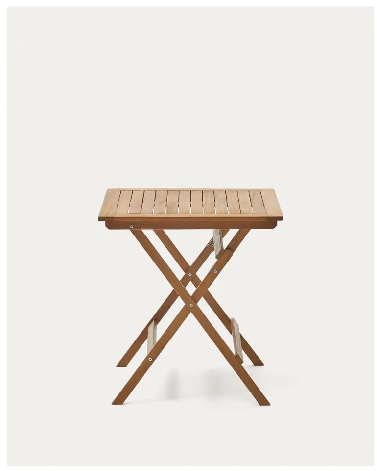 Stół ogrodowy z litego drewna akacjowego 70x70 cm Sadirar – Kave Home