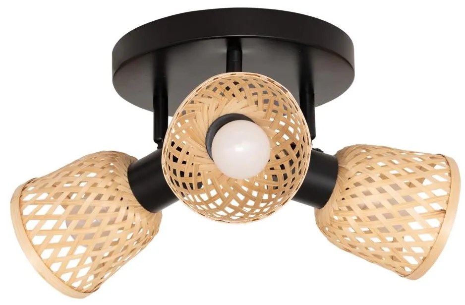 Atmosphera - Oprawa punktowa LIO 3xE14/25W/230V bambus