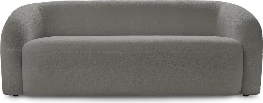 Szara sofa z materiału bouclé 193 cm Elina – Bobochic Paris
