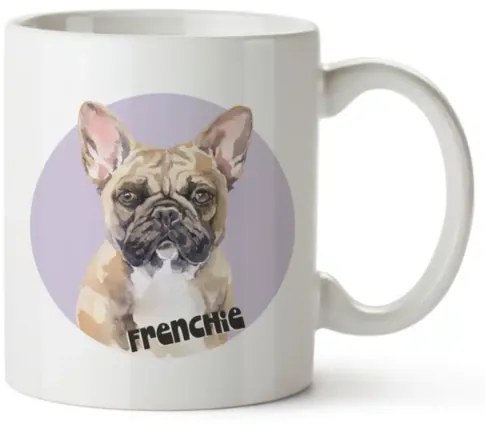 Bohemia Gifts Kubek ceramiczny - Frenchie, 350 ml