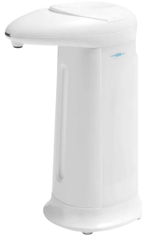 Biały automatyczny plastikowy dozownik do mydła 350 ml Aqualine – Sapho