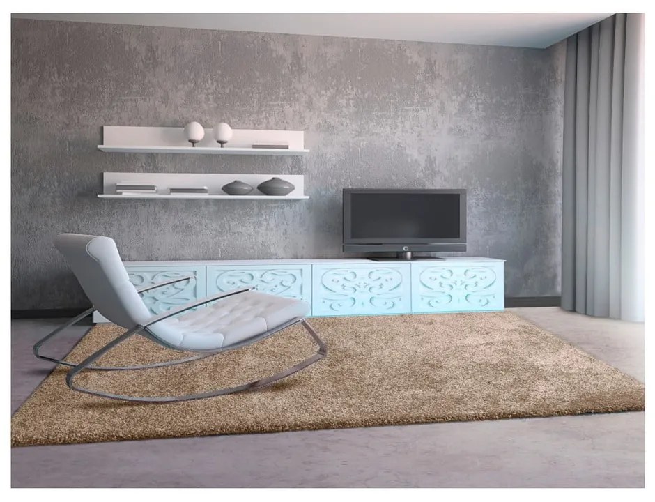 Jasnobrązowy dywan Universal Aqua Liso, 100x150 cm