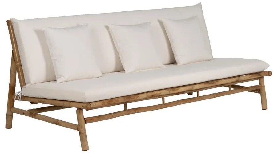 Biała sofa 200 cm Bamboo – Ixia