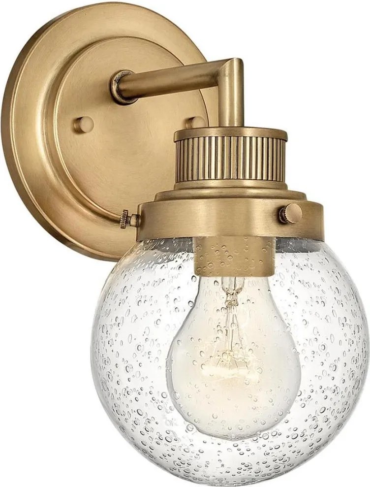 Quintiesse QN-POPPY1-HB-BATH - Kinkiet łazienkowy POPPY 1xE27/60W/230V IP44 złoty