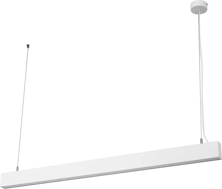 Osram - Ściemnialna lampa wisząca na lince OFFICE LINE LED/42W/230V 112,6 cm biała