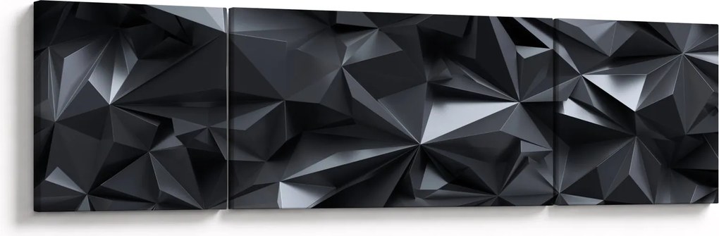 Obraz - Abstrakcja geometryczna (170x50 cm)