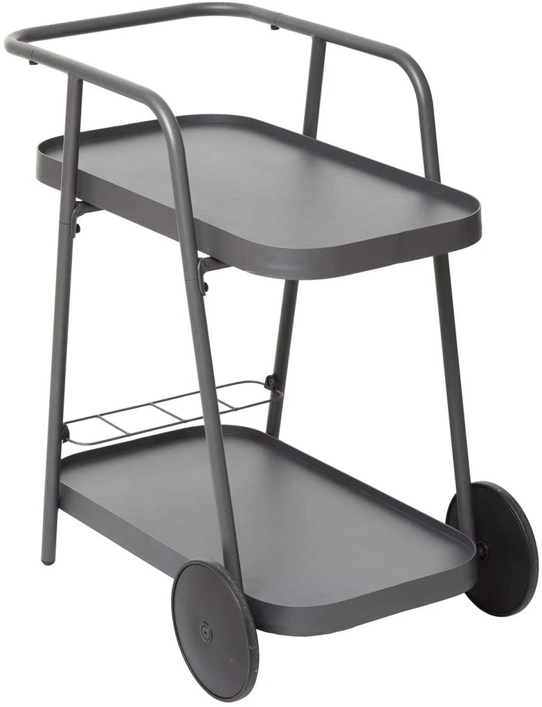 Barek ogrodowy EASINESS, ze zdejmowaną tacą, aluminium