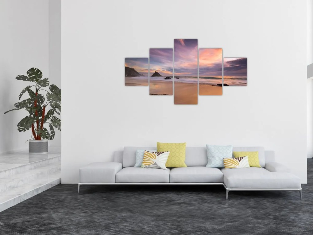 Obraz - Praia da Adraga (125x70 cm)