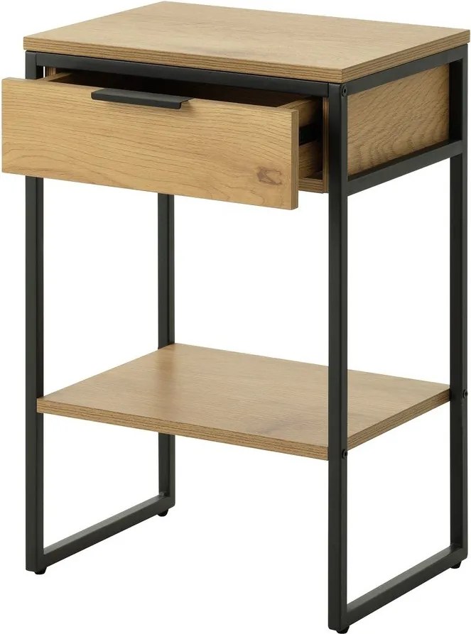 Stolik w dekorze dębu 30x40 cm Cesura – Unique Furniture