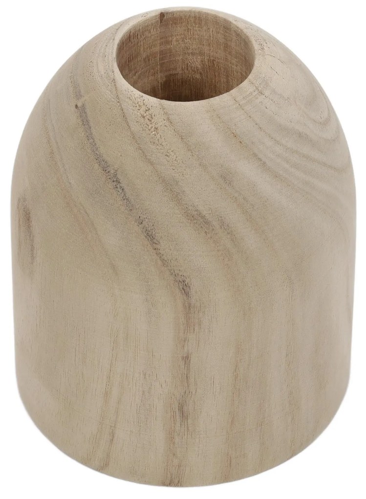 Dekoracja, wazon drewniany Pure