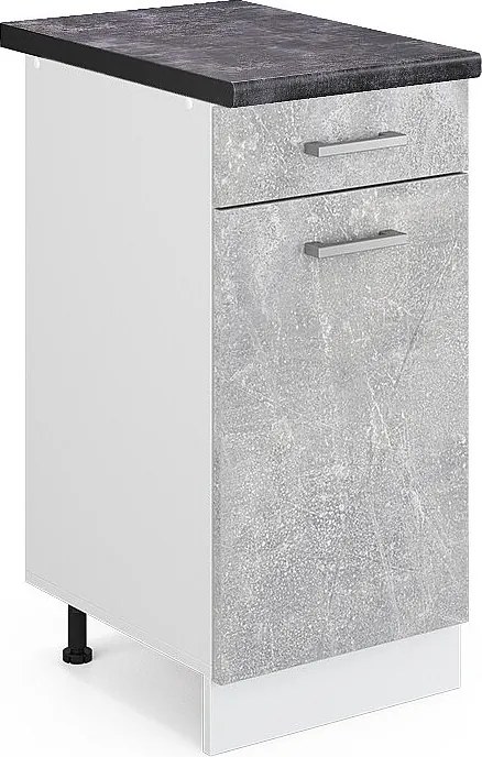 Szafka dolna do kuchni beton 40x60x81.6 r-line