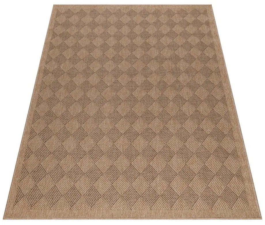 Czarno-naturalny kolorze dywan odpowiedni na zewnątrz 160x230 cm Dhaka – Ayyildiz Carpets