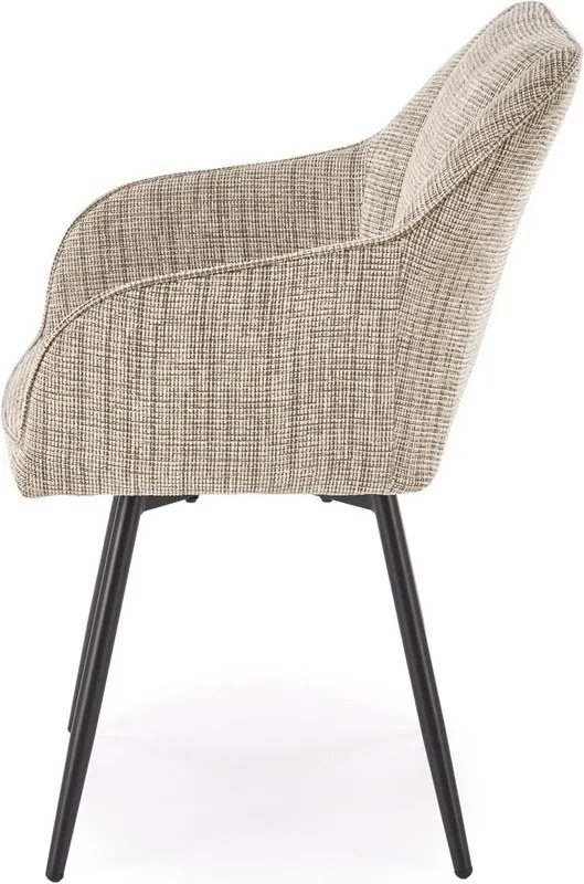 Krzesło do jadalni do obrotowy siedziskiem K576 Halmar