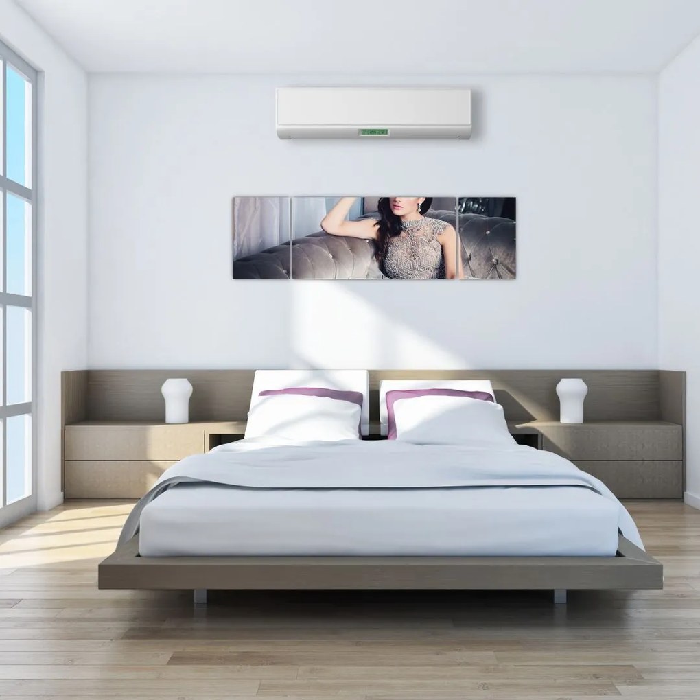 Obraz - Glamour (170x50 cm)