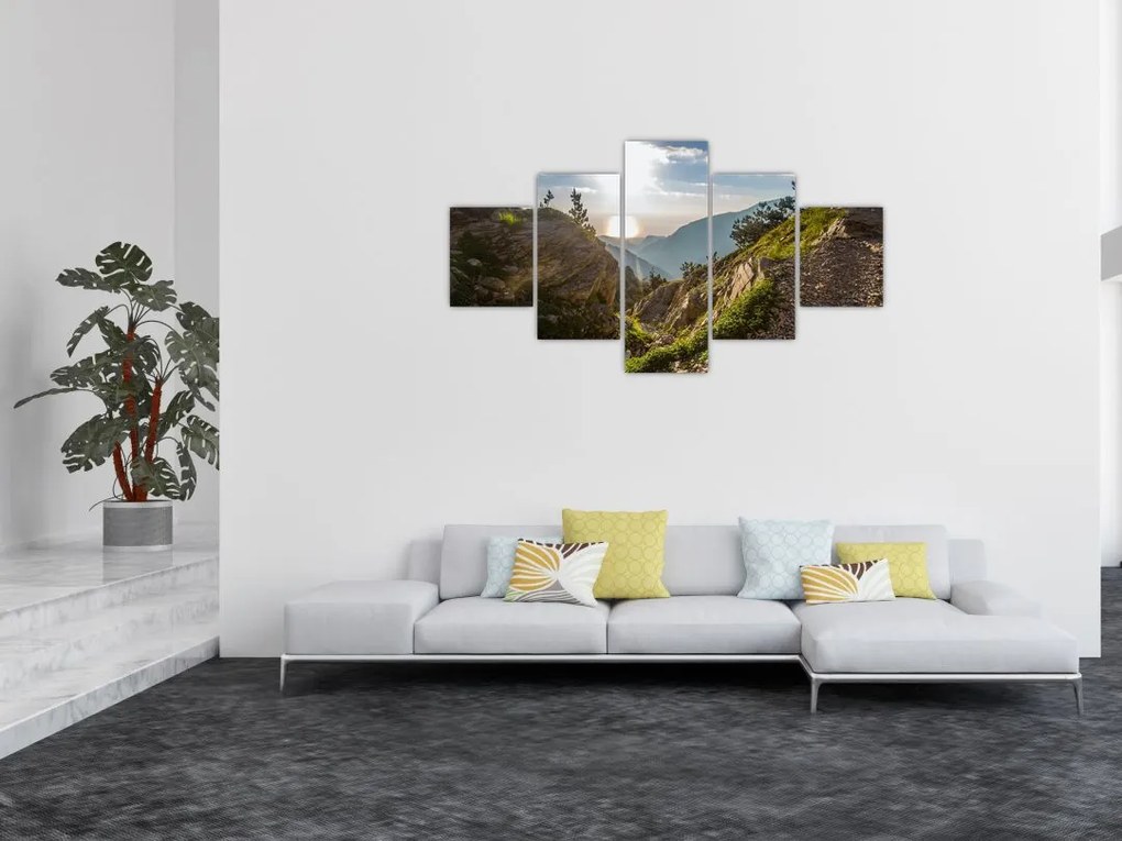 Obraz - Góra Olimp (125x70 cm)