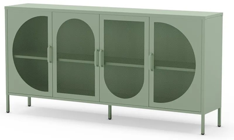 Miętowa komoda 160x90 cm Tayra – Marckeric