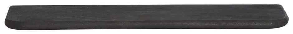 Czarna półka z litego drewna mango 88 cm Tarontu – Light &amp; Living